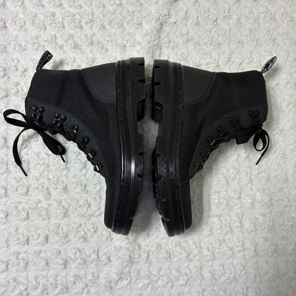 Dr. Martens Black Combat Moto Boots - Picture 5 of 7